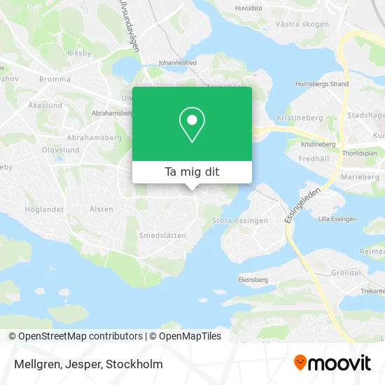 Mellgren, Jesper karta