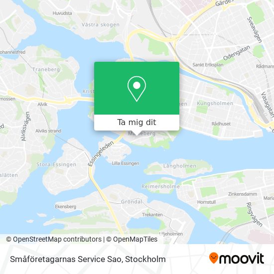 Småföretagarnas Service Sao karta