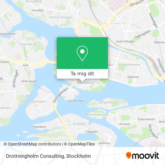 Drottningholm Consulting karta
