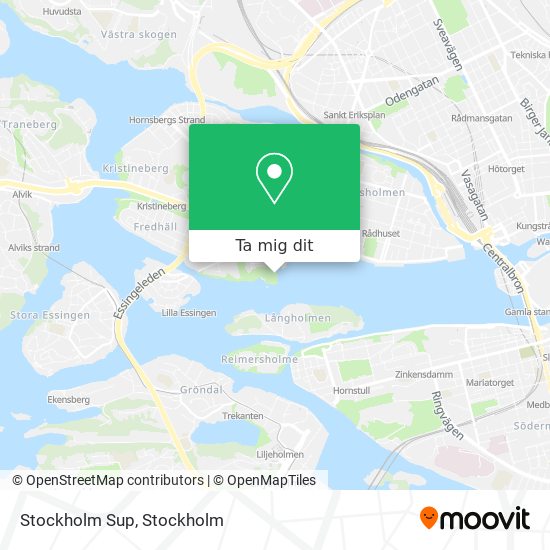 Stockholm Sup karta