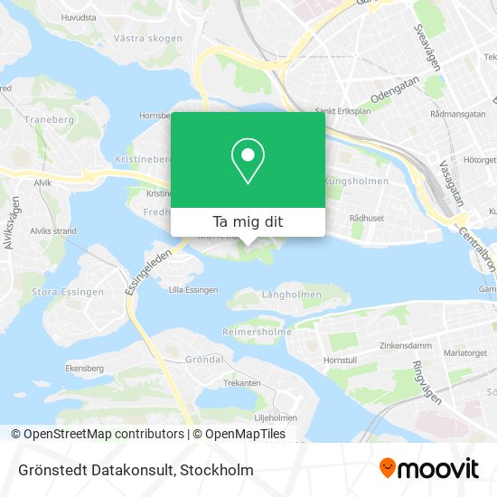 Grönstedt Datakonsult karta