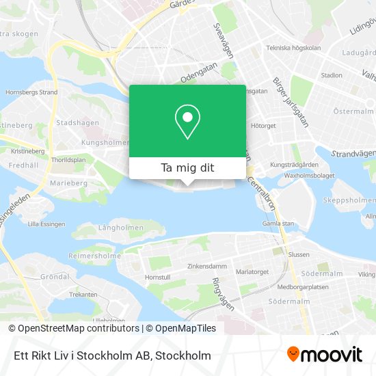 Ett Rikt Liv i Stockholm AB karta