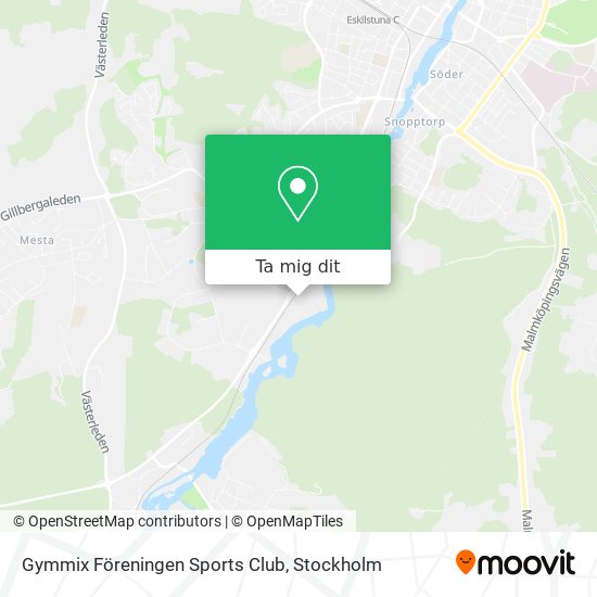 Gymmix Föreningen Sports Club karta