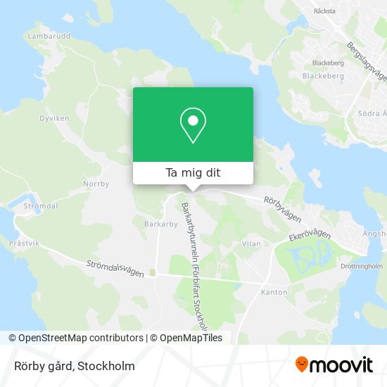 Rörby gård karta