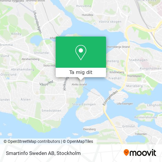 Smartinfo Sweden AB karta