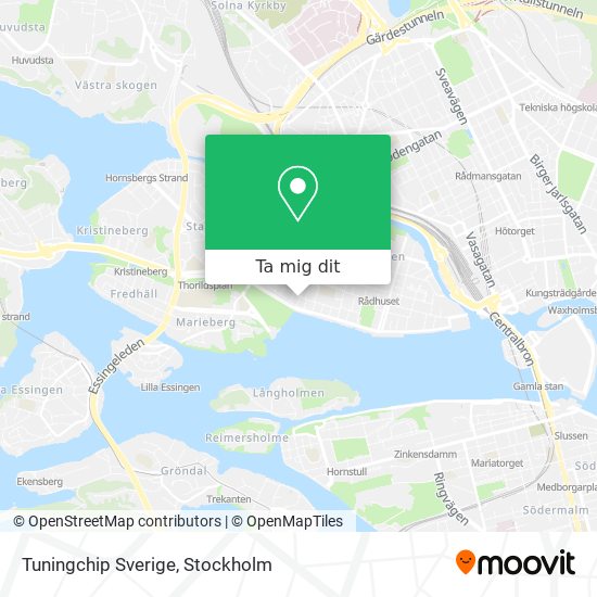 Tuningchip Sverige karta