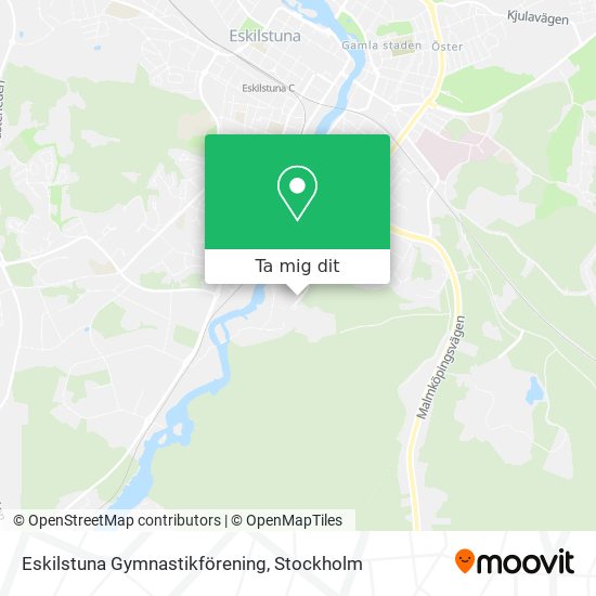 Eskilstuna Gymnastikförening karta