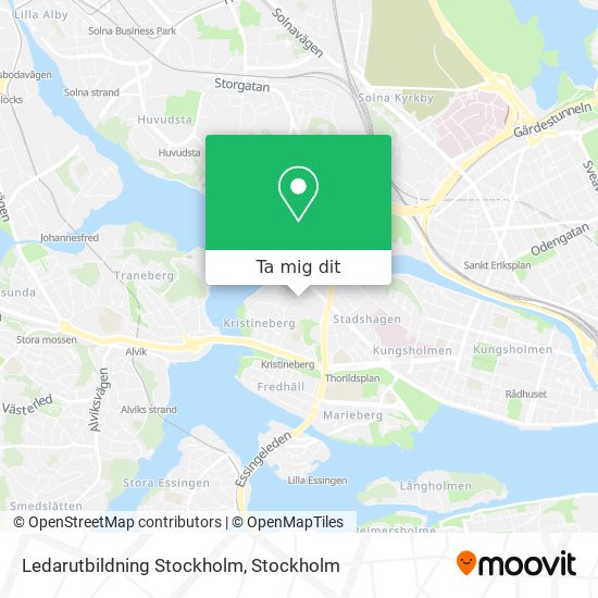 Ledarutbildning Stockholm karta