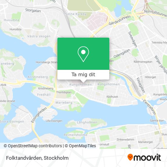Folktandvården karta