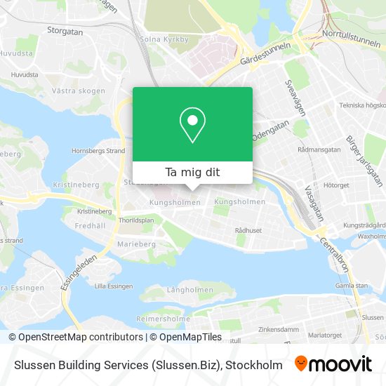 Slussen Building Services (Slussen.Biz) karta