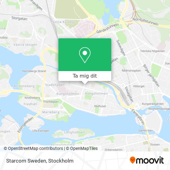 Starcom Sweden karta