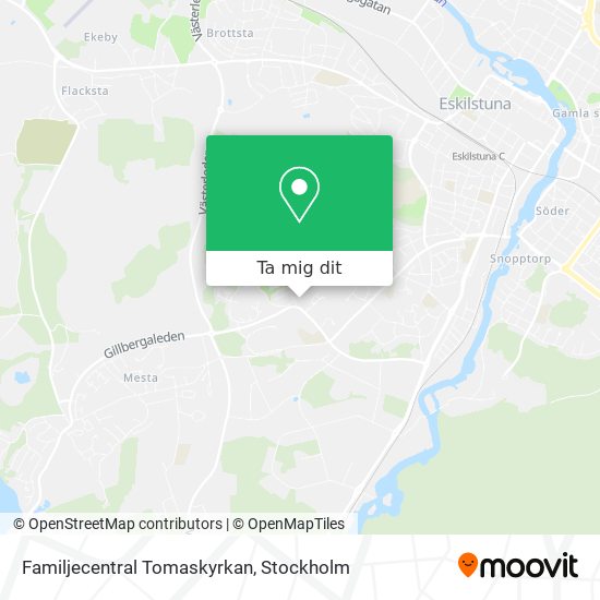 Familjecentral Tomaskyrkan karta