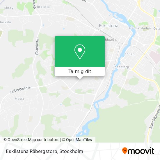 Eskilstuna Råbergstorp karta