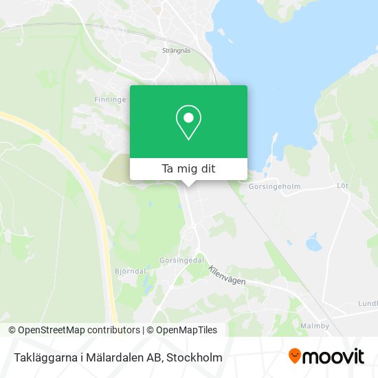 Takläggarna i Mälardalen AB karta