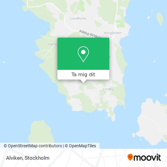 Alviken karta