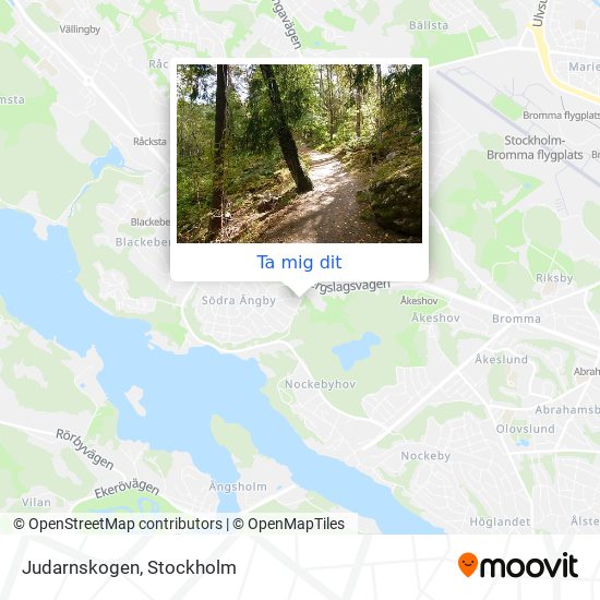 Judarnskogen karta