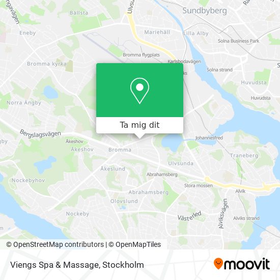 Viengs Spa & Massage karta