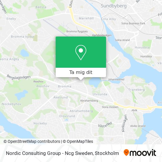 Nordic Consulting Group - Ncg Sweden karta