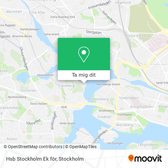 Hsb Stockholm Ek för karta