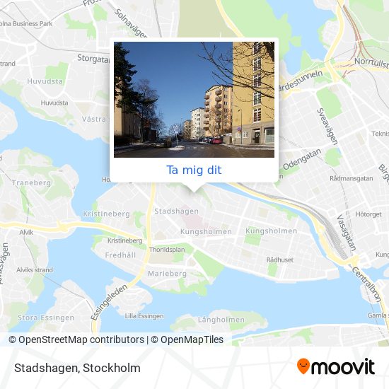 Stadshagen karta