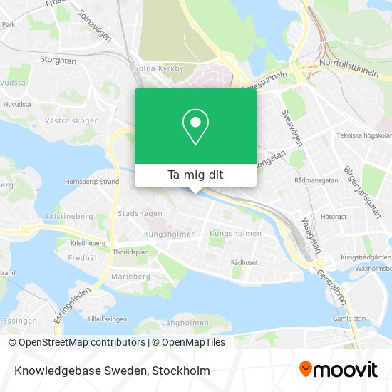 Knowledgebase Sweden karta