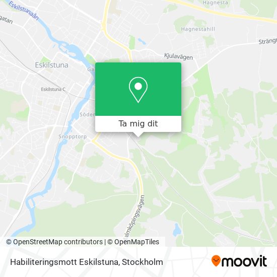 Habiliteringsmott Eskilstuna karta