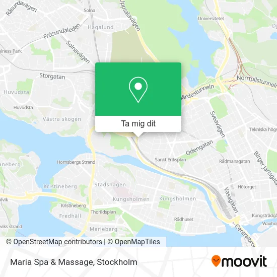 Maria Spa & Massage karta