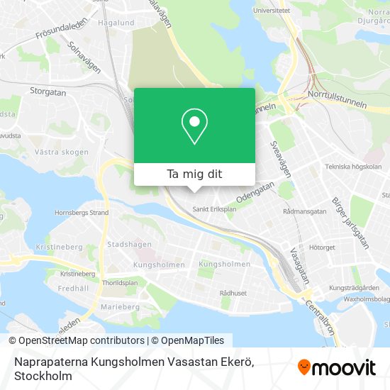 Naprapaterna Kungsholmen Vasastan Ekerö karta