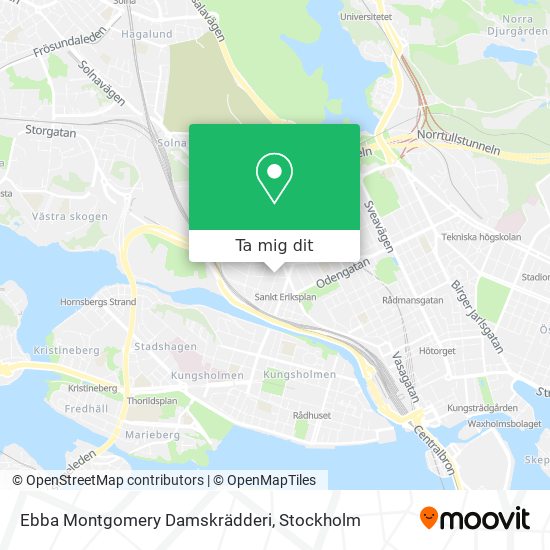 Ebba Montgomery Damskrädderi karta