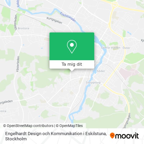 Engelhardt Design och Kommunikation i Eskilstuna karta