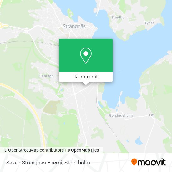 Sevab Strängnäs Energi karta