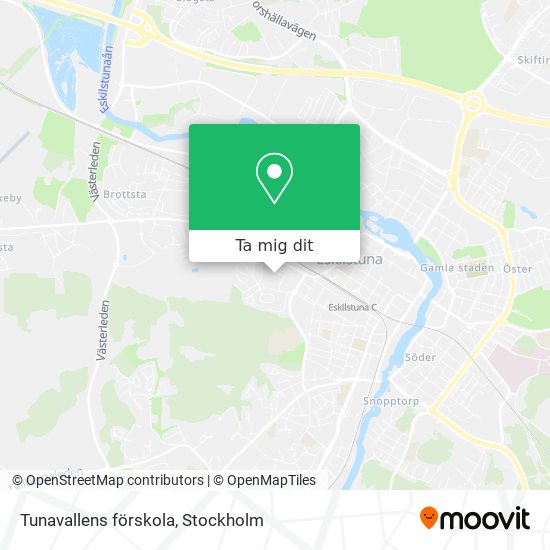 Tunavallens förskola karta
