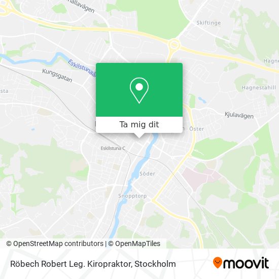 Röbech Robert Leg. Kiropraktor karta