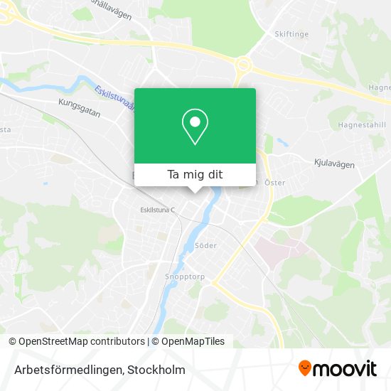 Arbetsförmedlingen karta