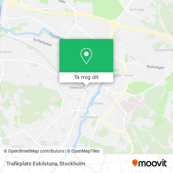 Trafikplats Eskilstuna karta