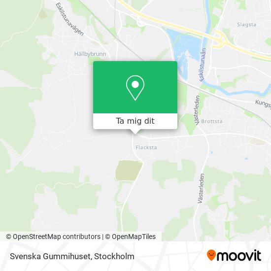 Svenska Gummihuset karta