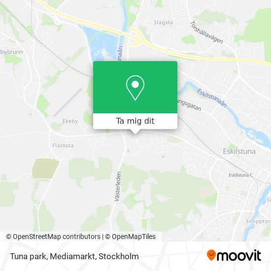 Tuna park, Mediamarkt karta