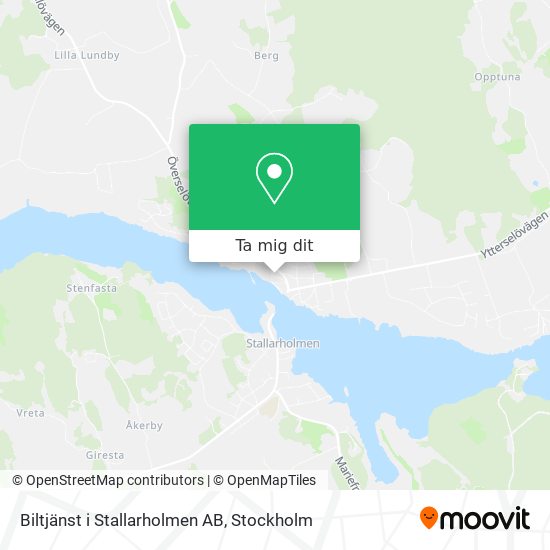 Biltjänst i Stallarholmen AB karta