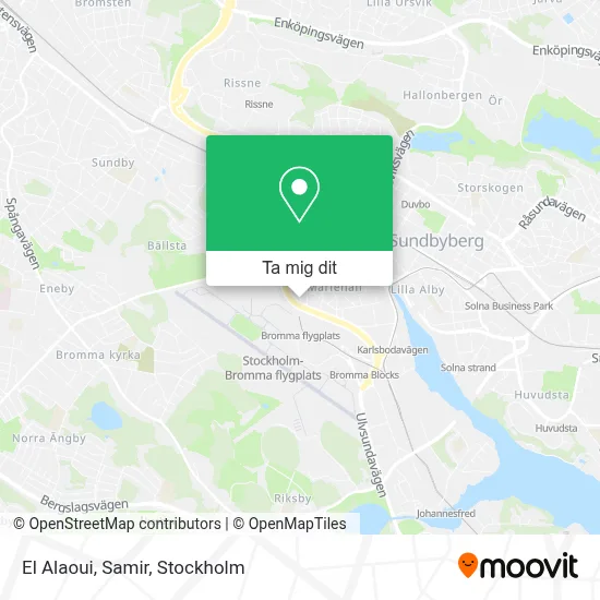 El Alaoui, Samir karta