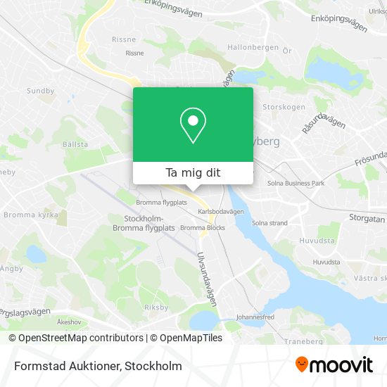 Formstad Auktioner karta