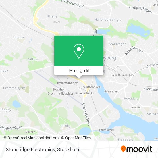 Stoneridge Electronics karta