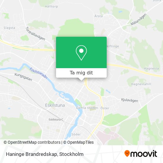 Haninge Brandredskap karta