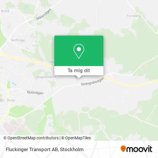 Fluckinger Transport AB karta