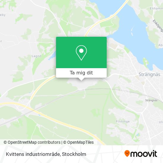 Kvittens industriområde karta