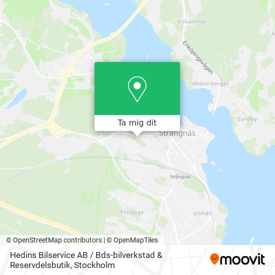 Hedins Bilservice AB / Bds-bilverkstad & Reservdelsbutik karta