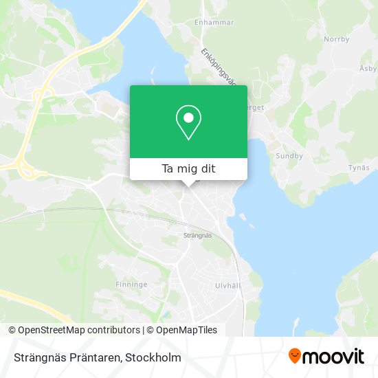 Strängnäs Präntaren karta