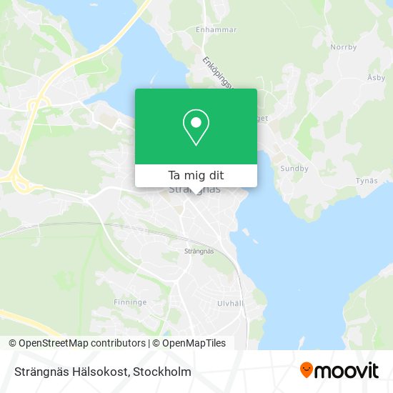 Strängnäs Hälsokost karta