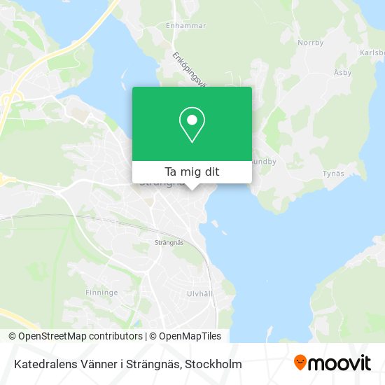 Katedralens Vänner i Strängnäs karta