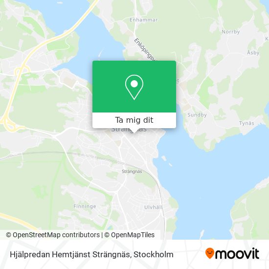 Hjälpredan Hemtjänst Strängnäs karta