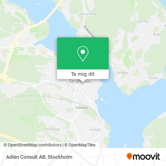 Adlén Consult AB karta
